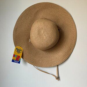 Banana Boat Straw Hat NWT